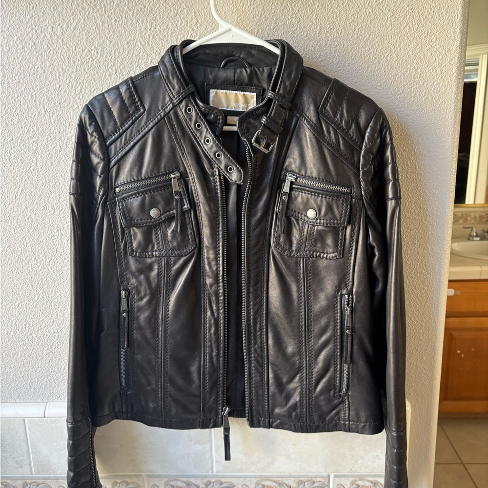 Michael Kors leather jacket